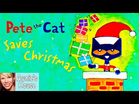 🎄 Kids Book Read Aloud: PETE THE CAT SAVES CHRISTMAS by J Dean and E Litwin A Christmas Classic!