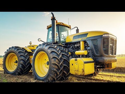 12 ROBUST AND INCREDIBLY TECHNOLOGICAL TRACTORS AND AGRICULTURAL MACHINES.