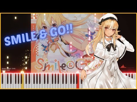 「Smile & Go!!」Shiranui Flare Original Song - Hololive Piano Cover【ホロライブ/不知火フレア】ピアノ