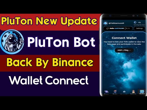 PLUTON Airdrop | PluTon Telegram Bot | PluTon Wallet Connect | PluTon listing date