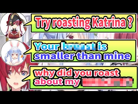 Very Rare Roast You Hear From Pekora [ENG SUB] Hololive Houshou Marine Nijisanji Ange Katrina