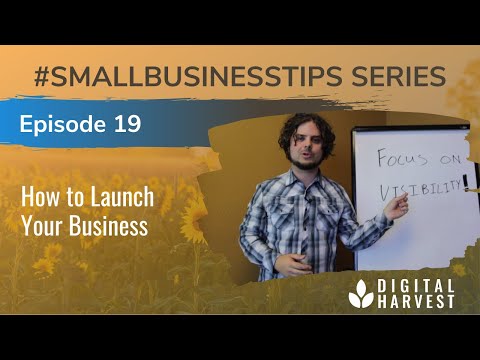 How to Launch Your Small Business | Episode 19 #SmallBusinessTips Series