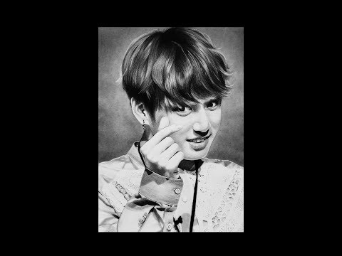 Jungkook (정국) ♥ BTS (방탄소년단) ♥ Speed Drawing ♥ Kpop