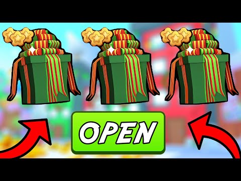 Opening TITANIC PRESENTS in Pet Simulator 99! (Roblox)