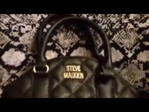 What bag did I use for today? Steve Madden, My Bag Video #1| Nalyn's Journey