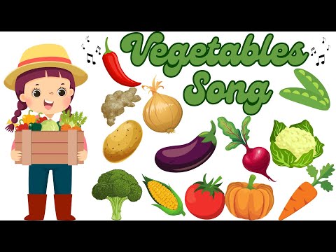 Vegetable Song for Kids | Learn Vegetables with Fun!"