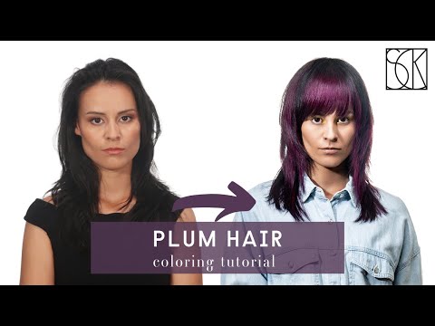 PURPLE HAIR (BALAYAGE) - by SCK