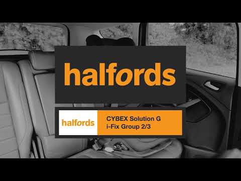 Cybex Solution G i-Fix Group 2/3 Car Seat | Halfords UK