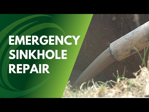 East Coast Facilities - Remediate A Sinkhole Urgently and Effectively!