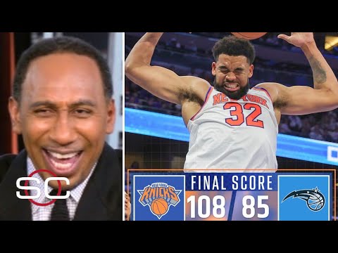 ESPN reacts to Brunson & Josh Hart combined 49 Pts as Knicks DESTROY Magic 108-85