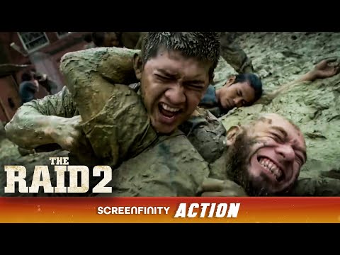 PRISON BRAWL - Rama Fights Against Inmates!  | The Raid 2 | Screenfinity Action