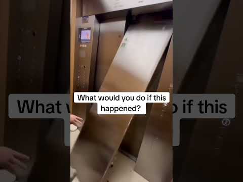 Stuck in an elevator and this happens to you??