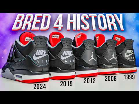 Air Jordan 4 Bred Collection Review / History