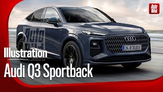 Audi Q3 Sportback | Illustration von Bernhard Reichel