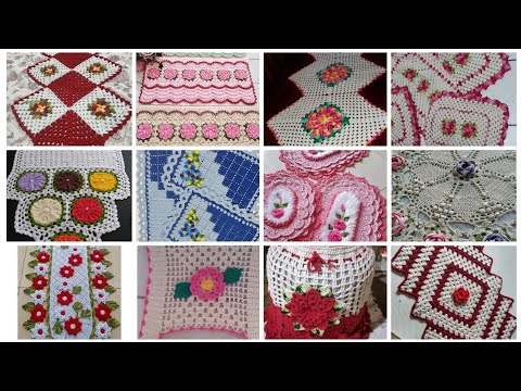 Impresionantes y hermosas ideas de patrones de crochet hechos a mano para decoraciones del hogar