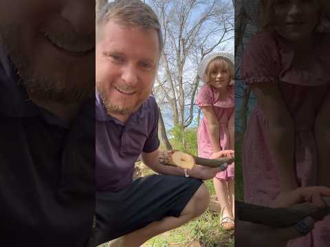 Survival - Find Drinkable Water | Dad teaches Daughter Basics #shorts #survival