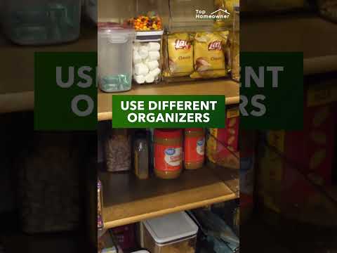 10 Quick Ways to Organize Your Pantry #shorts