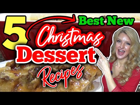 5 *New* CHRISTMAS DESSERT RECIPES you do Not wanna Miss! |Easy HOLIDAY DESSERTS anyone can make!