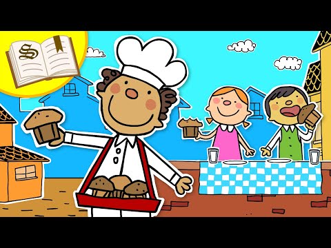 The Muffin Man | Super Simple Storytime