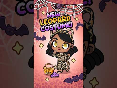 Use code LEOPURR to get the newest costume in our Halloween Gift Series! 🐆🎁 #avatarworld #pazu