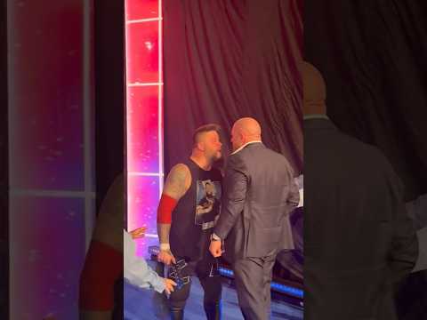 Triple H gets PHYSICAL after Saturday Night's Main Event 😱 #Shorts