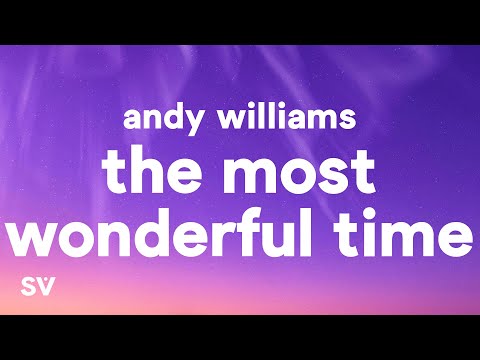 Andy Williams - It's the Most Wonderful Time of the Year (Lyrics)