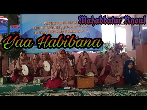 Yaa Habibana-Mahabbatur Rasul di acara FKMT Se-VMC1&2-Cifest'2018 di Masjid Baitussalam