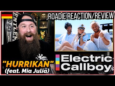 ROADIE REACTIONS | Electric Callboy - "Hurrikan (feat. Mia Julia)"