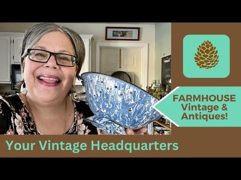 Vintage & Antique Farmhouse Finds: ESTATE SALE ** THRIFT STORE ** FLEA MARKET HAUL!!