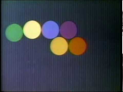 Classic Sesame Street animation - rainbow circles