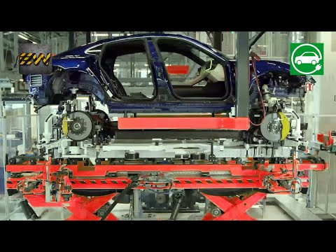 How Electric Cars are Made? (Mega Factories Video)