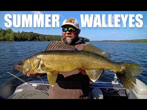 BIG Summer Walleyes – Jigging Tips for Success