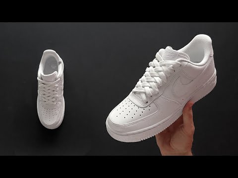 How to Diamond Lace Your Nike Air Force 1