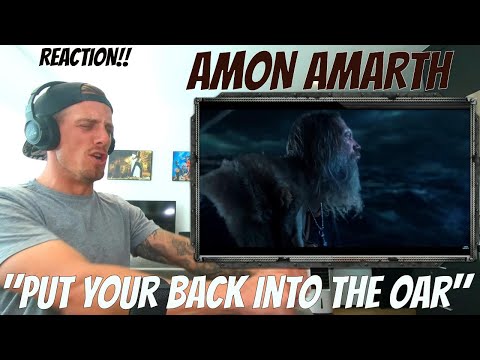 Amon Amarth - Put Your Back Into The Oar *First Time Reaction* | MarbenTheSaffa Reacts