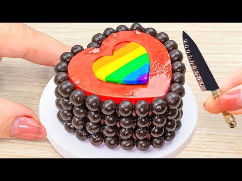 ❤️Miniature Cake Decorating ideas with Chocolate❤️Beautiful Mini Chocolate KitKat Cake Dessert Video