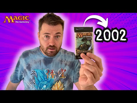 New vs Old Magic The Gathering Booster Packs With Onslaught!