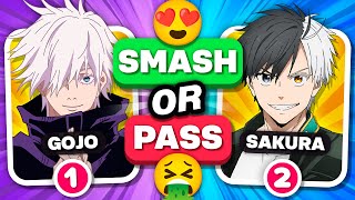 SMASH or PASS ANIME 😍🤮 BOYS VERSION [THE BEST ANIME HUSBANDOS] 💙