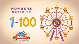 Learn Number From One to Hundred 1 - 100 in English Endless Numbers