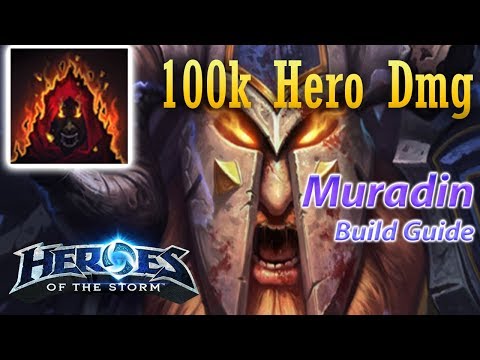 This Bronzebeard's Rage Build on Muradin is nuts (100k hero damage.)