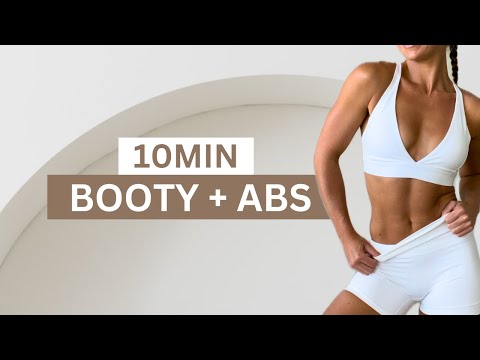 DAY 1: 10 MIN BOOTY AND ABS WORKOUT || No Equipment