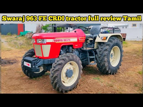 New Swaraj 963 Fe CRDI 4wd STr creeper tractor full review | 3 HP option in one engine