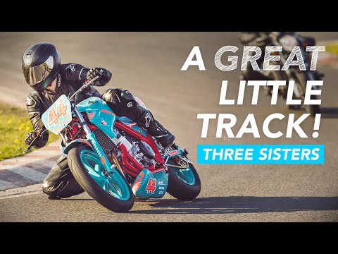 Such a good little track 😎  - Three Sisters (Bike Attack) Honda Cb500 🏁