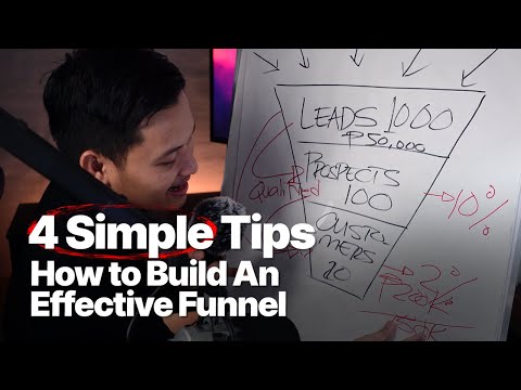 How to Build An Effective Sales Funnel - 4 Simple Tips To Get Your Sales Funnel To Convert