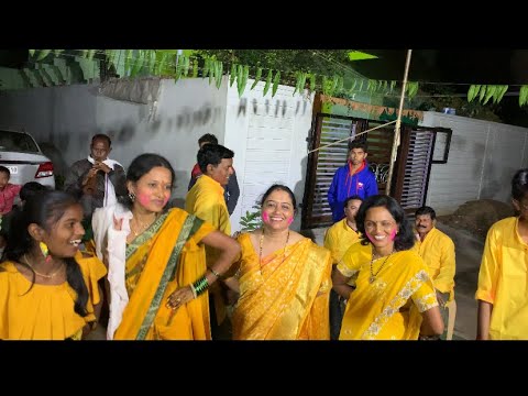 "Colors of Tradition: Tribal Haldi Program Unveiled | A Cultural Journey into Rich Heritage"