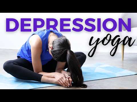 10 min Yoga for Depression & Low Energy | Gentle, Uplifting Practice