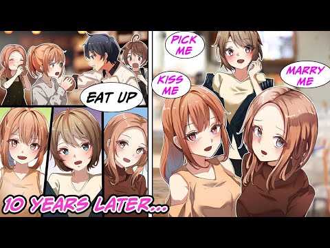 [Manga Dub] A few years after I fed the girls, they came back and wanted to start a family...!?