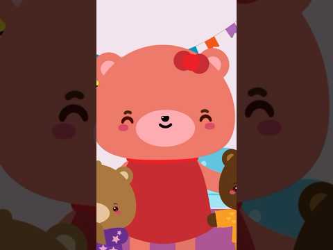 Let's find the 5 Little Bears as they play hide and seek! The Kiboomers #shorts