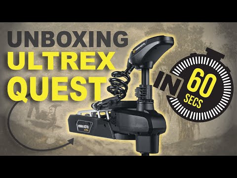 Unboxing the Ultrex Quest in 60 Seconds // Minn Kota Brushless Trolling Motor