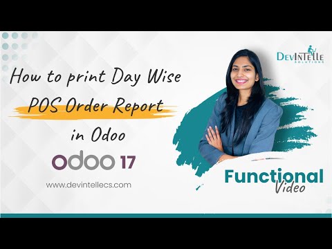 How to Print Day Wise POS Order Report in Odoo | Point of Sale Order