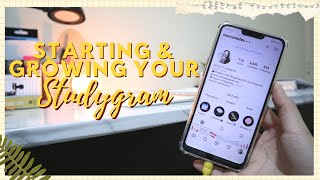 🌱 starting & growing your studygram / tips and tricks || siennanotes